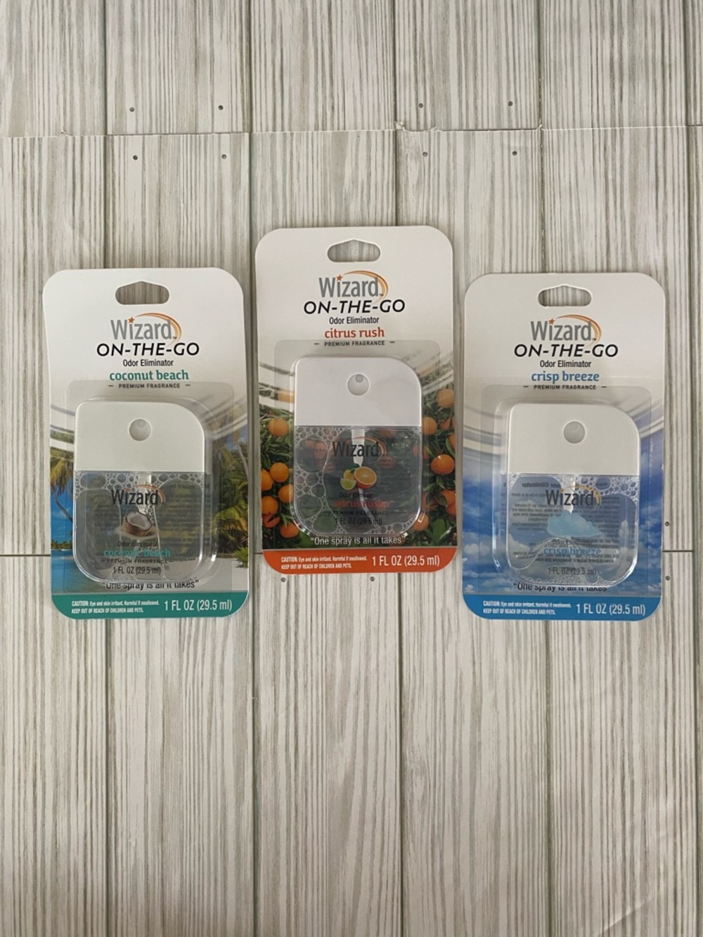 WIZARD On-The-Go Odor Eliminator *3 pack*